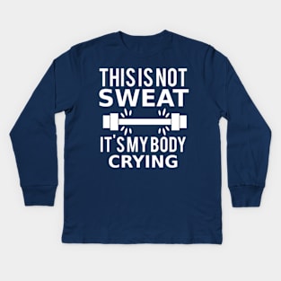 My Body Crying Kids Long Sleeve T-Shirt